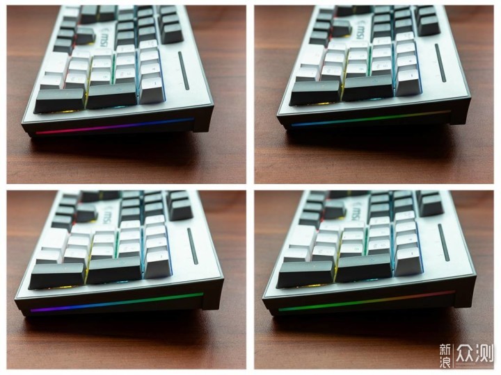 MSI VIGOR GK50Z PIXEL 40度灰机械键盘轻体验_新浪众测