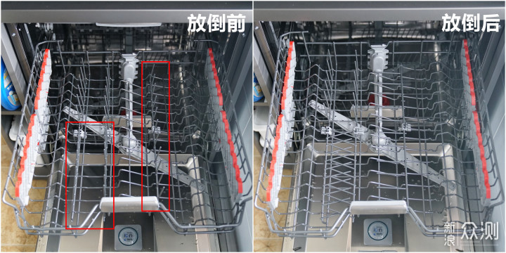 三层碗篮，自动升降，15套欧式洗碗机了解一下_新浪众测