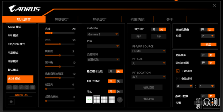 技嘉FI27Q-X为例，详细解读高刷电竞显示器_新浪众测