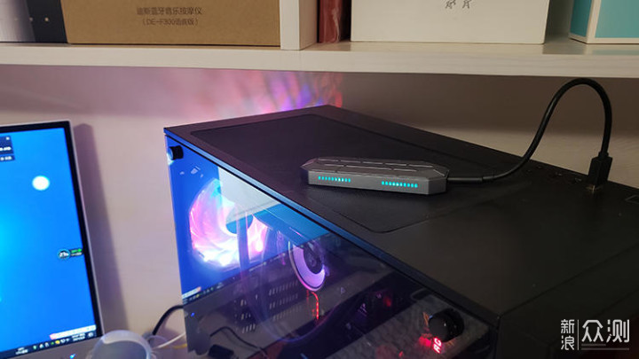 ORICO炫彩RGBM.2硬盘盒：让闲置SSD焕发第二春_新浪众测