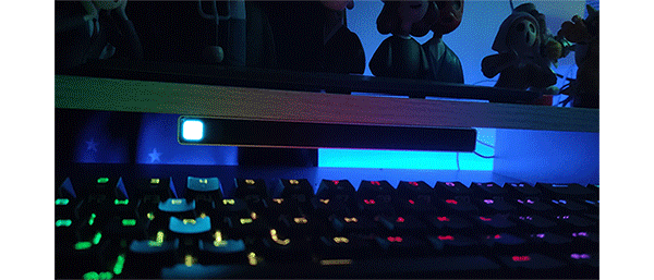 RGB桌面：ROG三件套、希捷酷玩极光侠移动硬盘_新浪众测