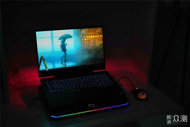 冷静酷炫,酷冷至尊X150R酷炫版笔记本散热垫_新浪众测