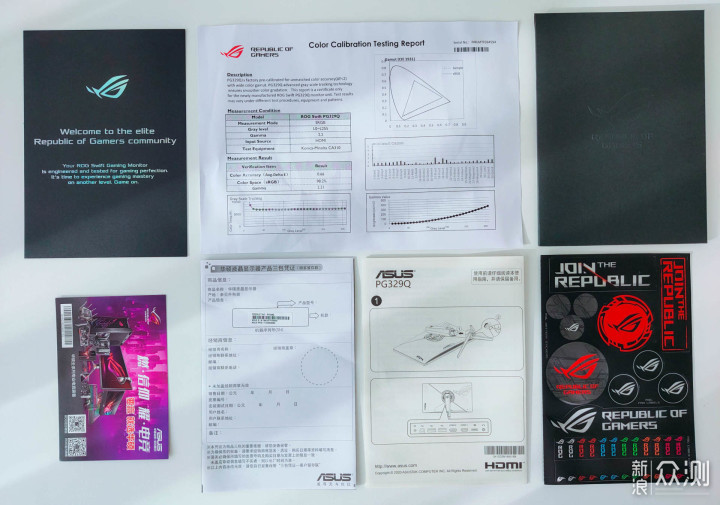 华硕PG329Q显示器评测：延迟低、显示好全都要_新浪众测