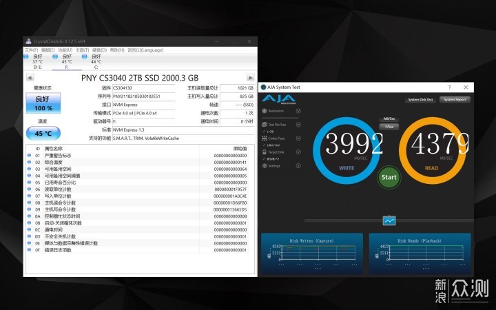 体验PCIe 4.0固态，PNY XLR8 CS3040 2T SSD！_新浪众测