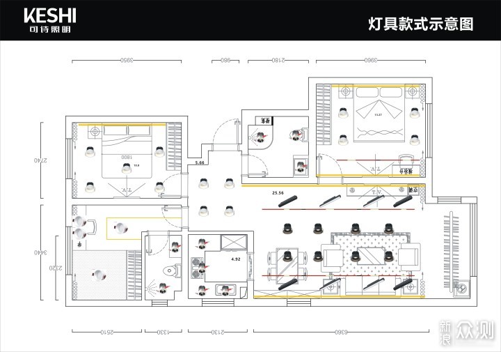 全屋无主灯设计到底怎么样？安装前期需要注意_新浪众测