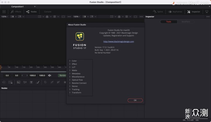 Blackmagic Fusion Studio(视频特效合成软件)_原创_新浪众测