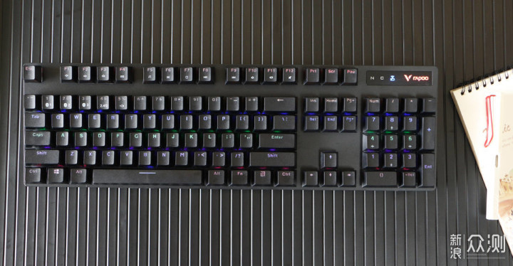 雷柏v500pro多模机械键盘测评自主茶轴