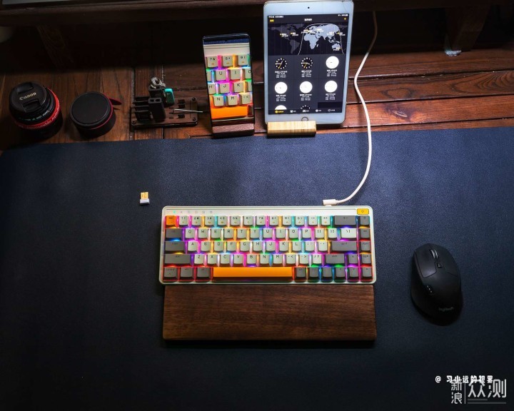 米物ART系列三模机械键盘使用体验_新浪众测