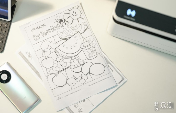 华为PixLab X1打印机：贵点，但确实方便_新浪众测
