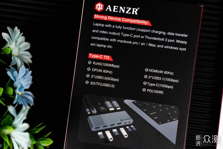AENZR 12合1拓展坞：可以不全用，但不能没有_新浪众测