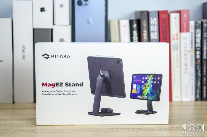 PITAKA MagEZ Stand iPad Pro/Air 磁吸支架_新浪众测