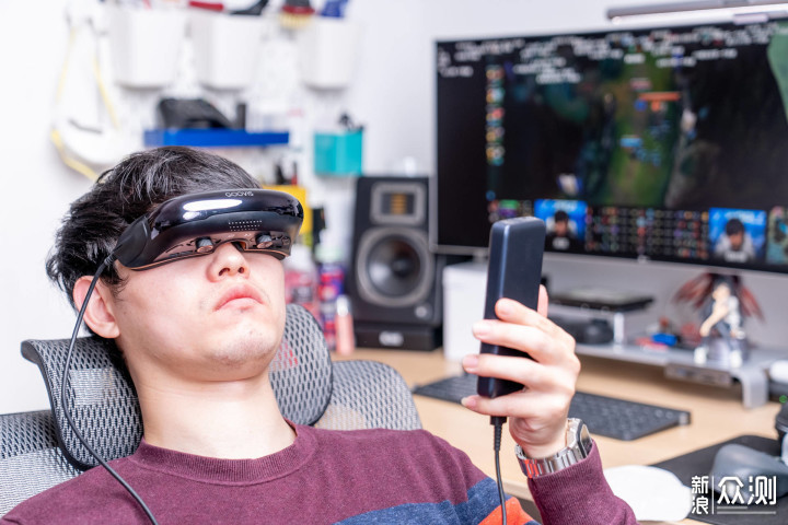 便携隐私大屏GOOVIS Pro/Lite头戴显示器体验_新浪众测
