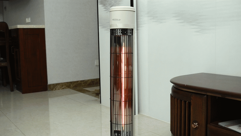 舒乐氏远红外取暖器，操作简单，热转换率高_新浪众测
