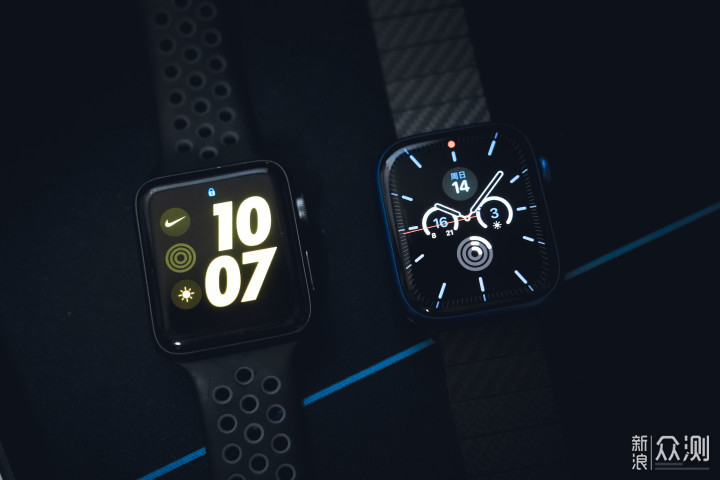 反复横跳，从小米手环4换回苹果Apple Watch 7_新浪众测