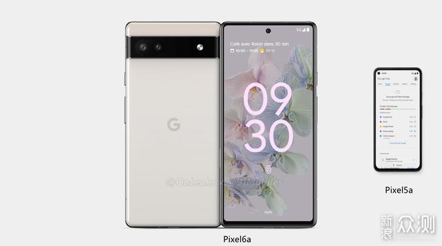 Google Pixel6a曝光：6.2英寸+50MP双摄，真香_新浪众测