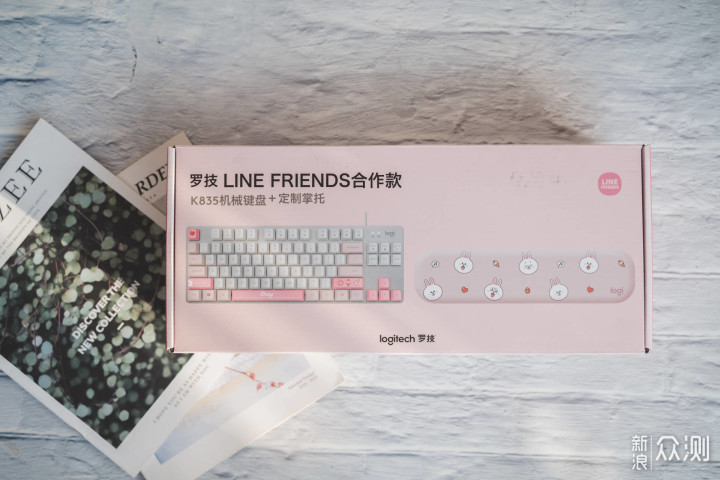 机械键盘能如此宠萌 罗技LINE FRIENDS键盘_新浪众测