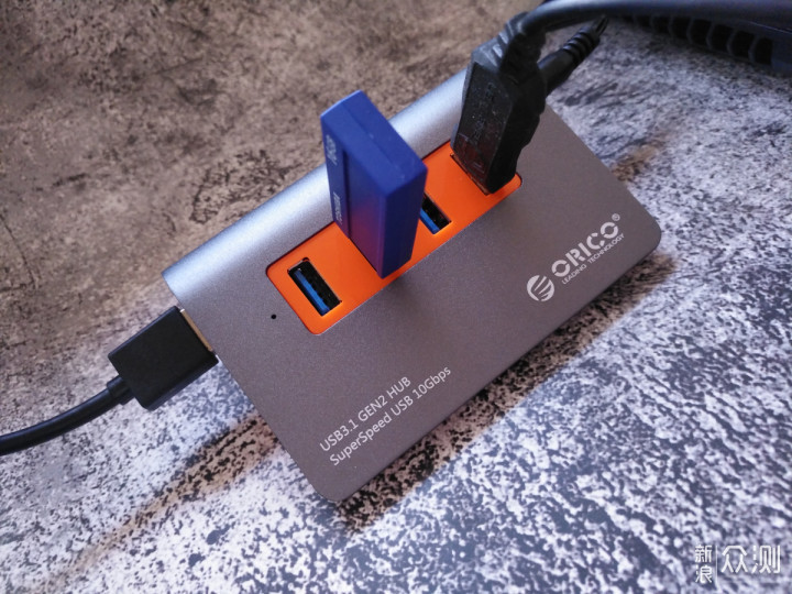 读取速度与颜值兼顾，ORICO USB3.1集线器体验_新浪众测