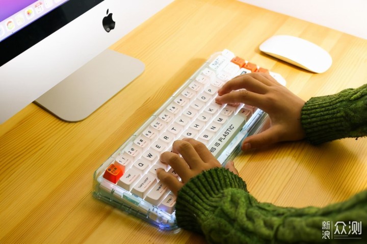 给iMac配个机械键盘，MelGeek MOJO68 开箱_新浪众测