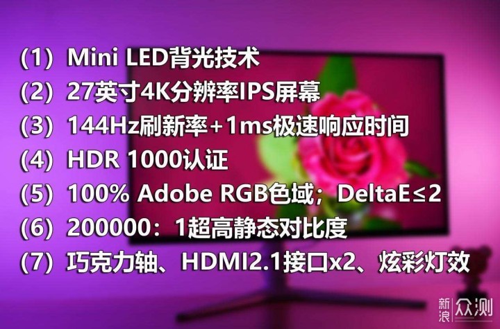 首台Mini LED显示器：下一代主流显示技术？_新浪众测