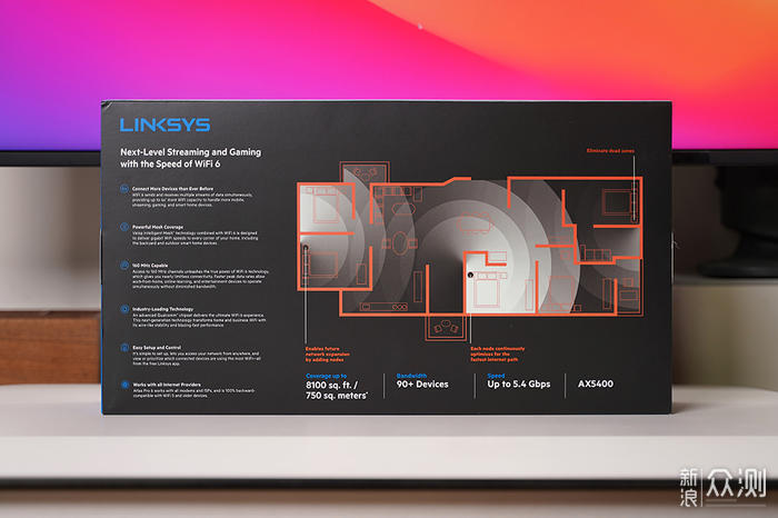 领势 LINKSYS MX5500 三只装路由器使用分享_新浪众测