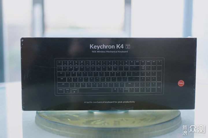 元旦必选颜值好物：KeychronK4H1 RGB键盘上手_新浪众测