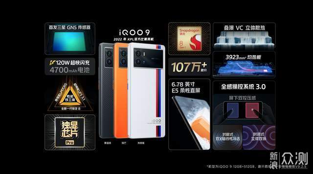 iQOO9系列发布：堆料十足，全能打的游戏手机_新浪众测