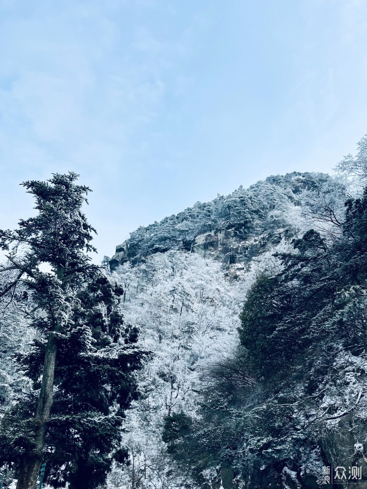 庐山印象14，入冬的初雪，美不胜收_新浪众测