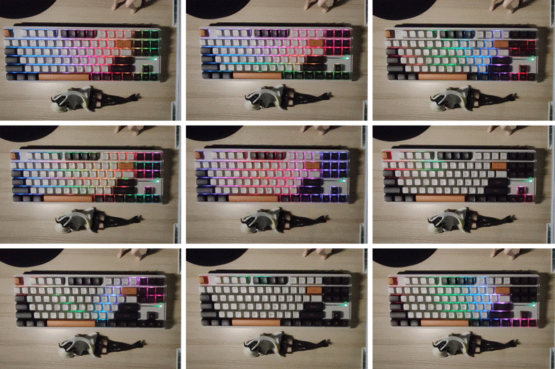 米物ART系列机械键盘Z870：三模连接、双系统_新浪众测