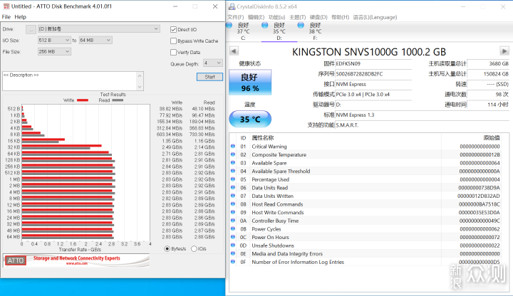 继续摩擦，QLC的金士顿NV1固态写入150T，如何_新浪众测