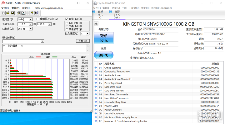 继续摩擦，QLC的金士顿NV1固态写入150T，如何_新浪众测