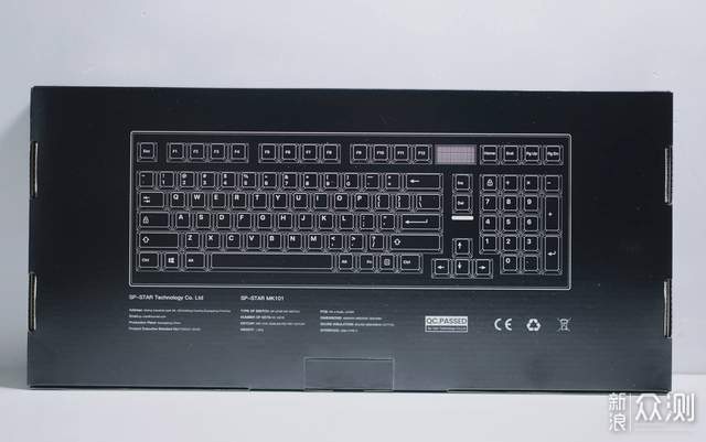 键盘用上屏幕，SP-Star极星系MK101灰轴键盘_新浪众测