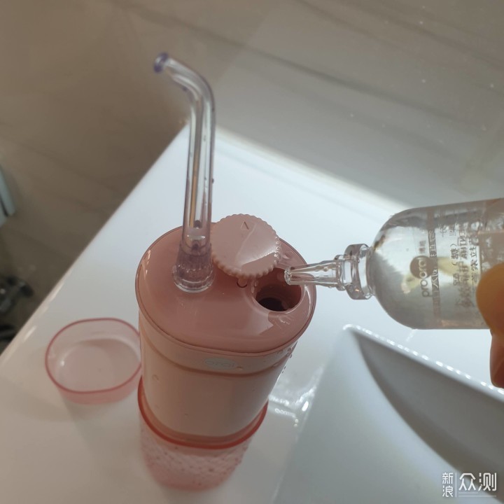 博皓F30Mini智能冲牙器 始于颜值的体贴好物_新浪众测