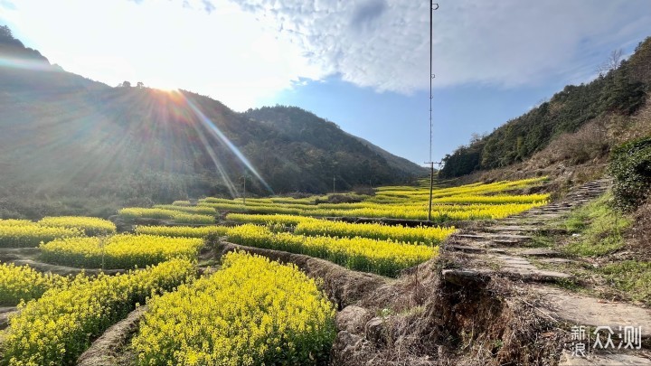 梅岭印象4，访千年古村牛岭，享梯田油菜花谷_新浪众测