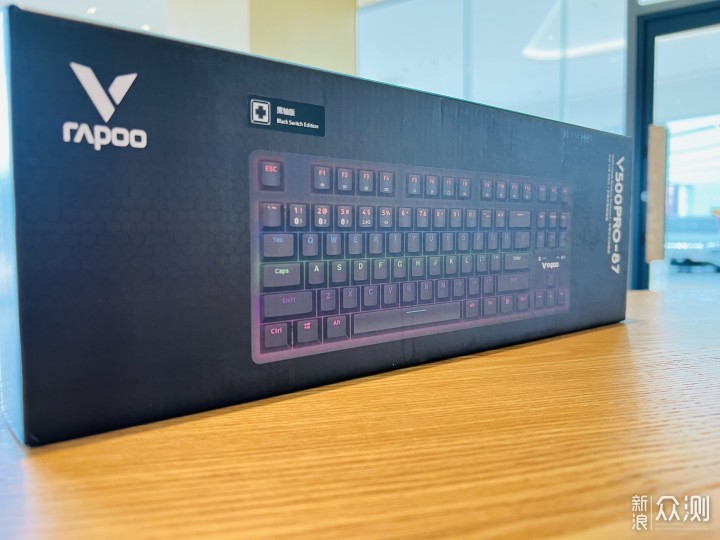雷柏V500PRO-87游戏机械键盘上手简评_新浪众测