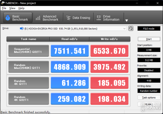 铠侠 SE10 NVMe PCIe4.0 1T 评测_新浪众测