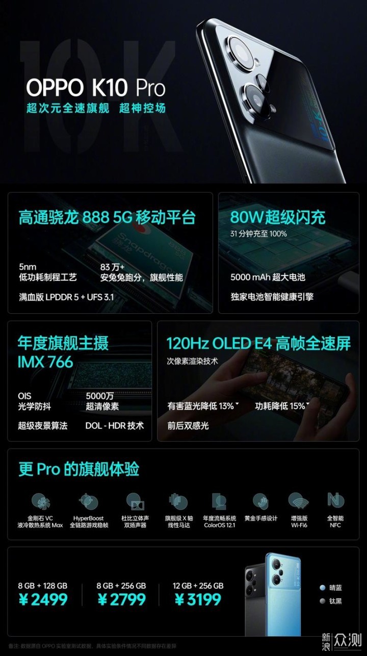 OPPO K10系列发布：一系两款，性能全线拉满_新浪众测