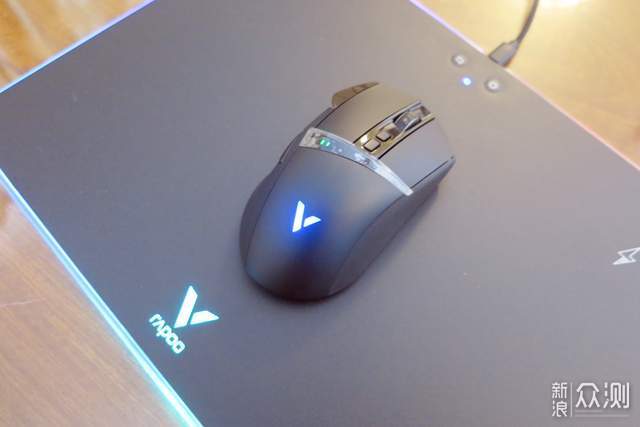 雷柏V10RGB鼠标垫VT350Q鼠标组合让你激情畅玩_新浪众测