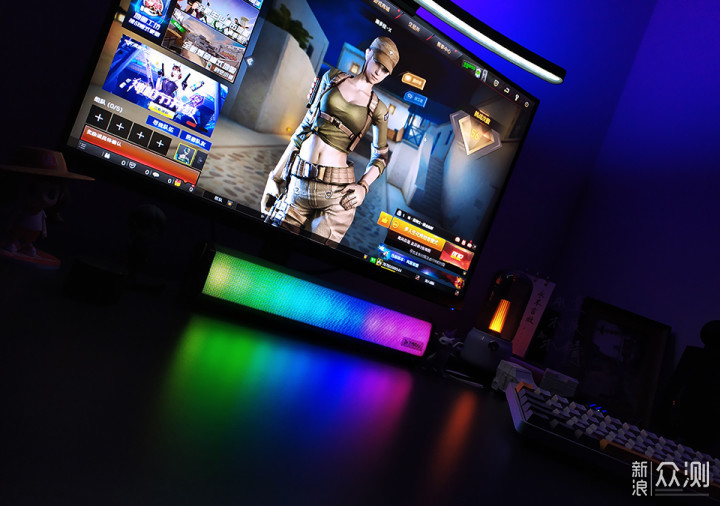 百元桌面小钢炮,自带光污染,得劲!_新浪众测