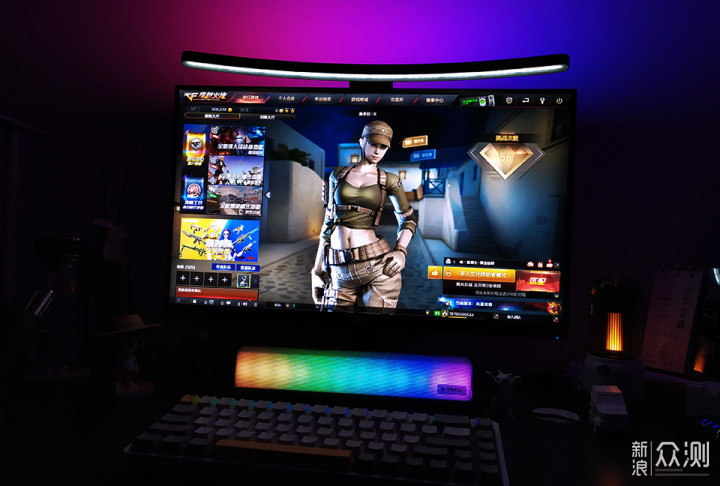 百元桌面小钢炮,自带光污染,得劲!_新浪众测