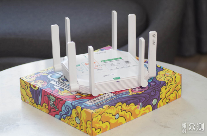 千兆光纤最佳伴侣，锐捷大白WiFi6路由器评测_新浪众测