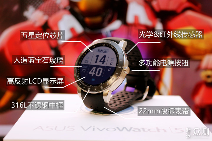 华硕 VivoWatch5 正式上架，详细评测出来啦_新浪众测