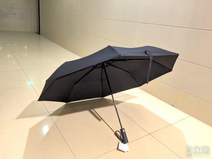 小米自动折叠伞， 一键自动开合 遮雨遮阳皆可_新浪众测