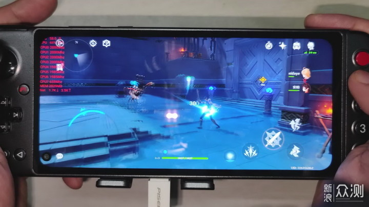 原神高画质持续58FPS，GPD XP Plus掌机真香_原创_新浪众测
