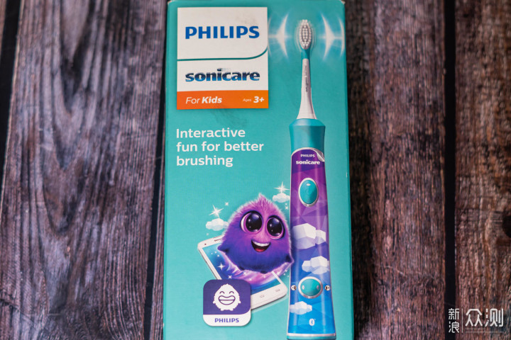 让宝爱上刷牙—飞利浦 HX6322 儿童电动牙刷_新浪众测