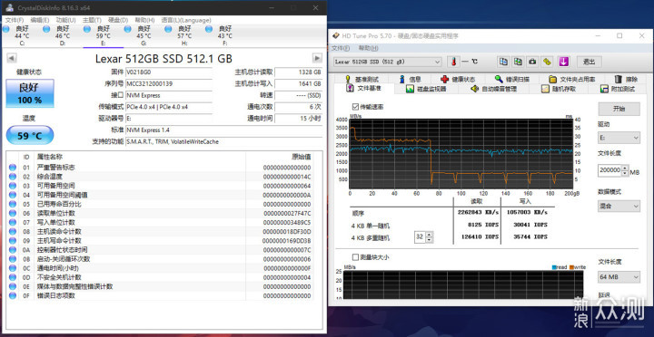 雷克沙NM760 PCIe 4.0固态硬盘：温控表现优秀_新浪众测