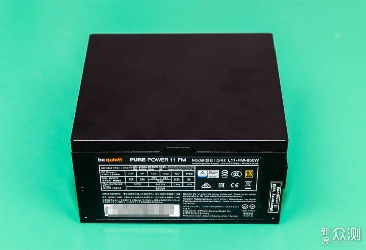 电源升级季就选德商德静界PURE POWER FM850W_新浪众测