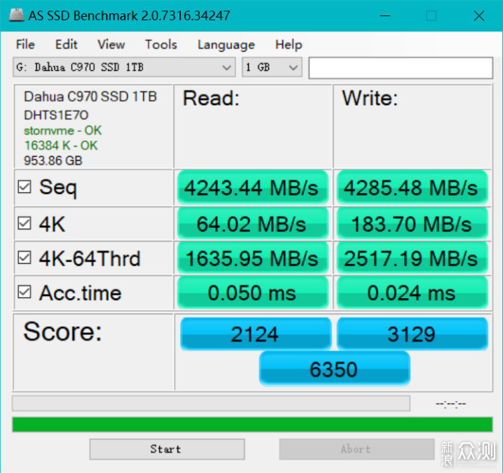 5000tb速度！大华C970入门级固态硬盘体验_新浪众测