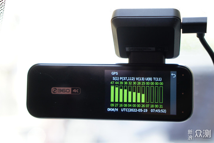 4KH.265内置eMMC存储加持，360行车记录仪K980_新浪众测