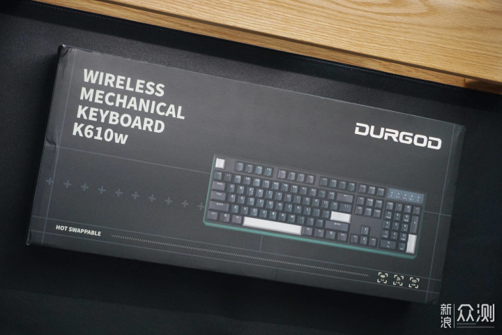 杜伽K610w机械键盘：可高度定制的多模键盘_新浪众测