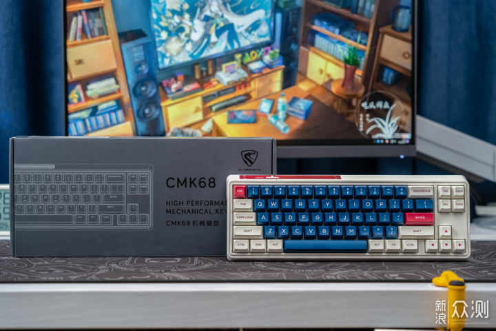腹灵CMK68-SAM机械之心键盘，手感爆好_新浪众测